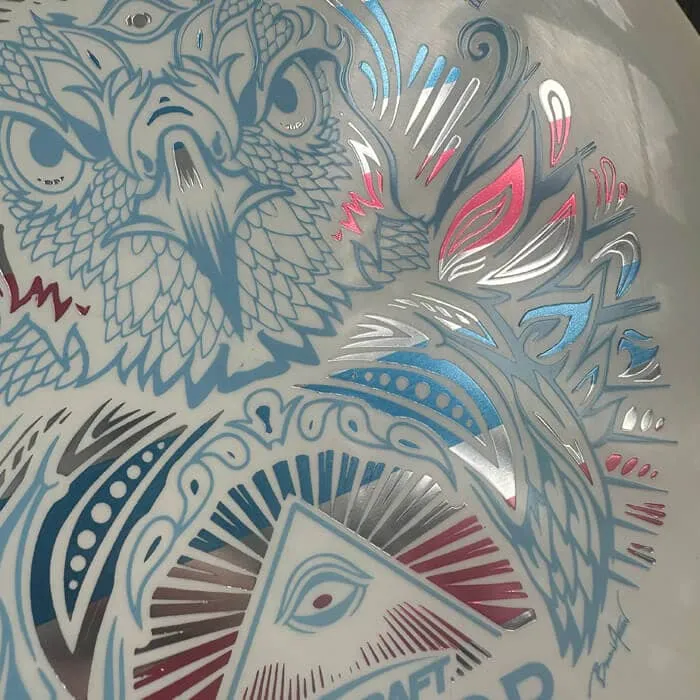 Discraft ESP Raptor 2023 Ledgestone discgolfdisc signerad