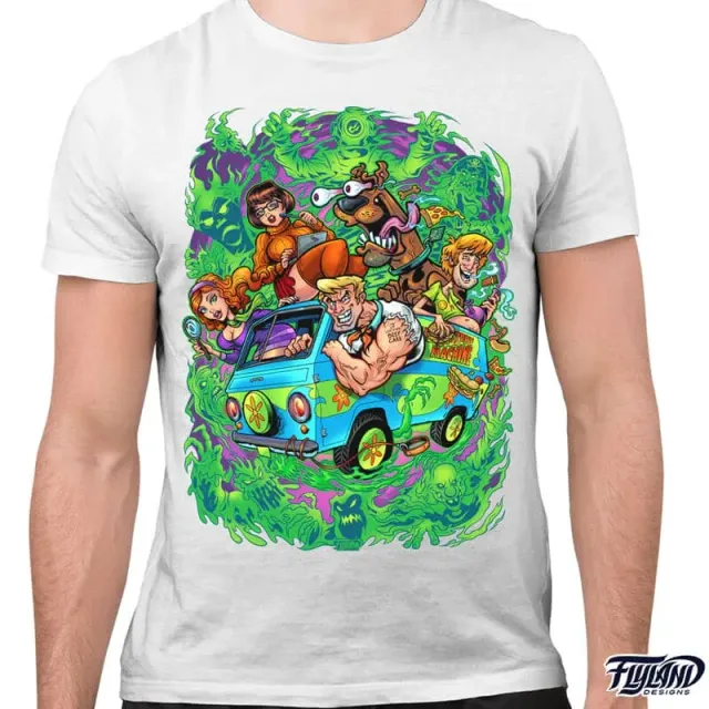 FlylLand Designs Mystery Gang t-shirt bomull