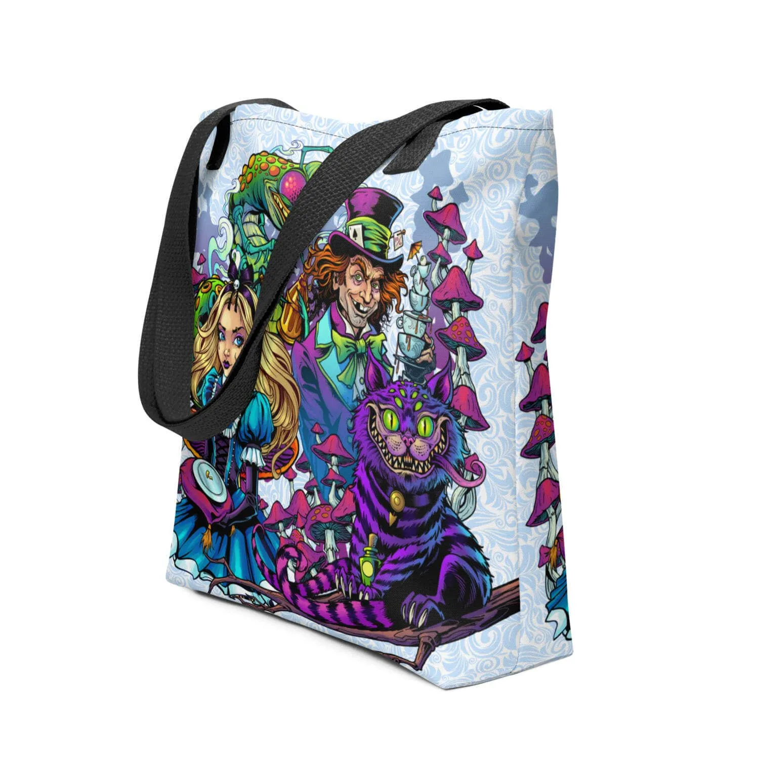 FlylLand Designs Alice in Wonderland tygkasse 39x39 cm