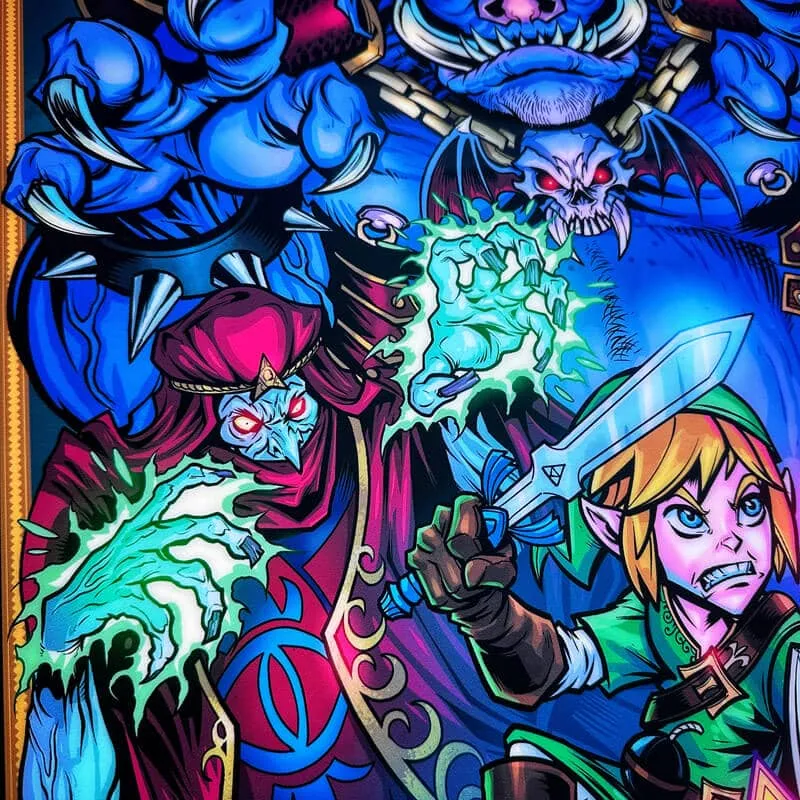 FlylLand Designs Zelda translite med Voodoo LED-ram bundle
