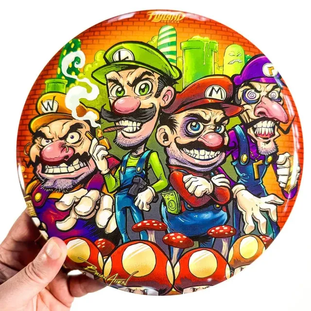 FlylLand Designs Mario Parody Discraft Buzzz disc SuperColor