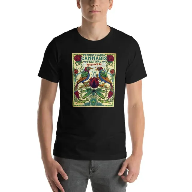 FlylLand Designs Pennsylvania Cannabis Festival t-shirt unisex