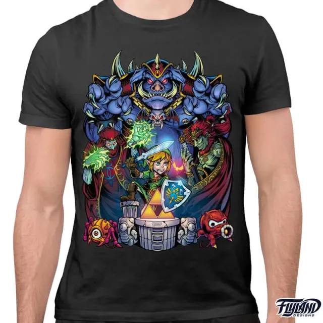 FlylLand Designs Legend of Zelda Tribute t-shirt unisex