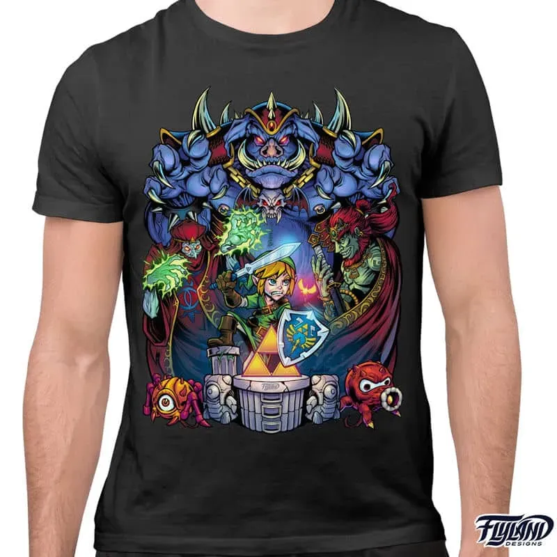 FlylLand Designs Legend of Zelda Tribute t-shirt unisex