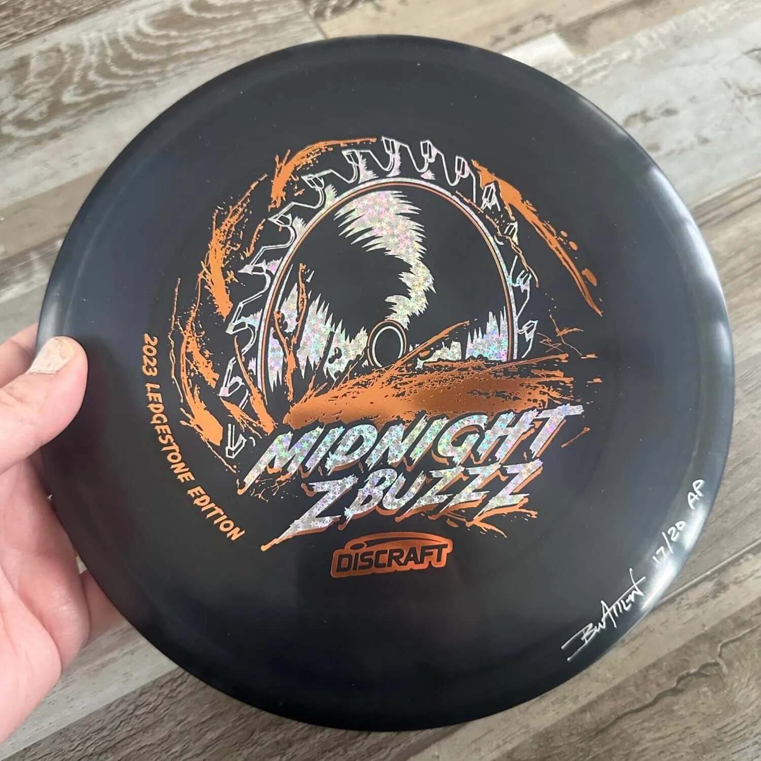 FlylLand Designs Midnight Z Buzzz 2023 discgolfdisc