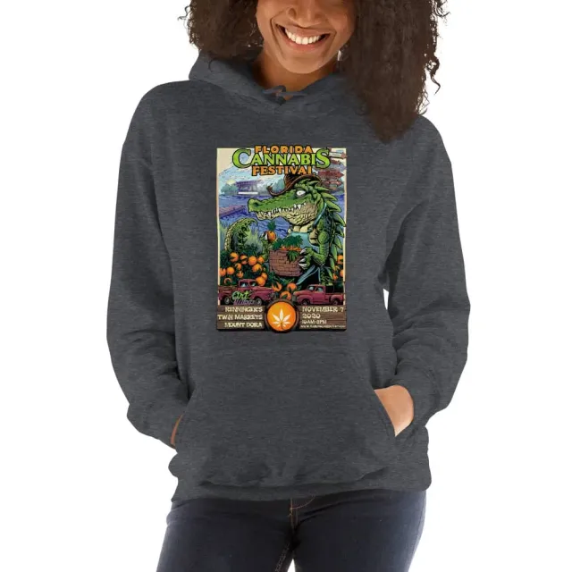 FlylLand Designs Florida Cannabis hoodie unisex