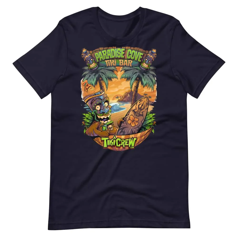 FlylLand Designs Tiki Man in Hammock t-shirt unisex